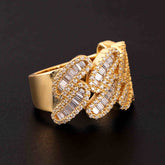 GL Fine Jewelry Custom Hip Hop Rings Moissanite Diamond Rings